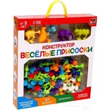 Развивающая игра Unicon Веселые присоски 7706705 (77 эл)