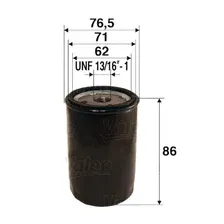 Фильтр масляный VALEO 586048