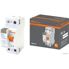 Устройство защитного отключения TDM Electric ВД63-2P-16А-30мА SQ0220-0001
