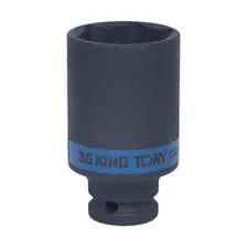 Головка торцевая ударная глубокая шестигранная 1/2" 36 мм KING TONY 443536M