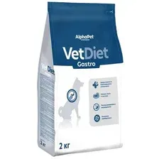 Сухой корм для собак AlphaPet VetDiet Gastro для взрослых собак 2 кг