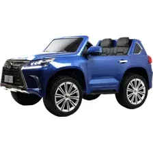 Детский автомобиль RiverToys Lexus LX570 / Y555YY (синий глянец)