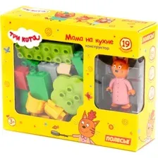 Конструктор Полесье Макси. Три кота. Мама на кухне 75861