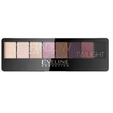 Палетка теней для век EVELINE Professional Eyeshadow Palette, тон 02, 9.6 г