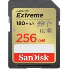 Карта памяти SanDisk Extreme SDXC 256GB (SDSDXVV-256G-GNCIN)