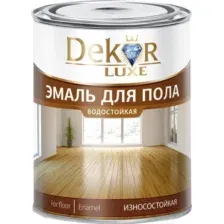 Эмаль Dekor Для пола (1.8кг, желто-коричневый)