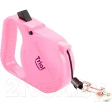 Поводок-рулетка Triol Fresh / 11131005 (XS, 3м трос)