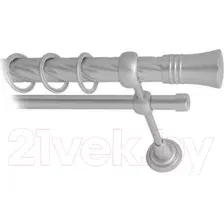 Карниз для штор Lm Decor Гиро 071 2р витой 25/16мм (сатин, 3.6м)