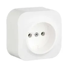 Розетка наружная LEGRAND Quteo белая (782210)