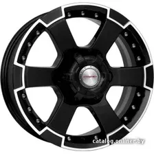 Литые диски K&K M56 16x7 6x139.7мм DIA 67.1мм ET 38мм Алмаз черный