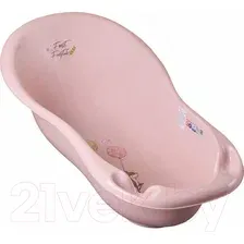Ванночка детская Tega Лесная сказка / FF-005-107 (светло-розовый)