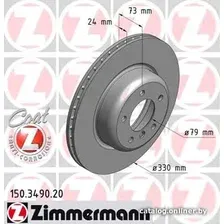Тормозной диск Zimmermann 150349020