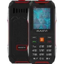 MAXVI T100 (ЧЕРНЫЙ/КРАСНЫЙ)