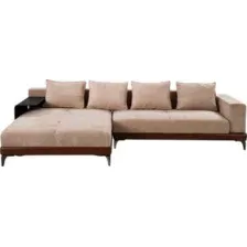 Угловой диван Mio Tesoro Римини Ри-4УСнр-1ПДСтМ (JH3565-6 A. Leather 5807-12)