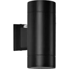 Уличный настенный светильник In Home НБУ Цилиндр-PC-2xGX53-BL