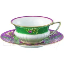 Чашка с блюдцем Wedgwood Wonderlust Розовый лотос / 1057266