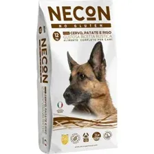 Корм для собак Necon для всех пород, оленина и картофель, 12 кг