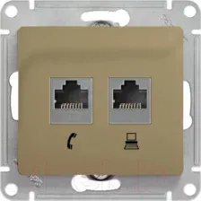 Розетка Systeme (Schneider) Electric Glossa GSL000485