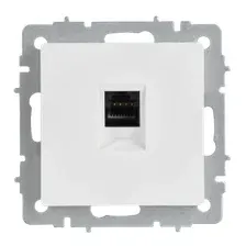 Розетка IEK Brite BR-K10-1-K91 (арктический белый)