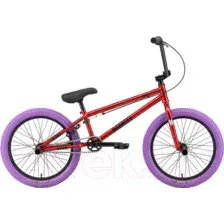 Велосипед STARK Madness BMX 5 Cr-Mo 2025 (красный/черный/фиолетовый)