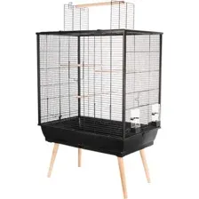Клетка для птиц Zolux Neo Jili 80 / 104137NOI (черный)