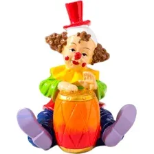 Статуэтка Sima-Land Клоун с играет на барабане 10927842
