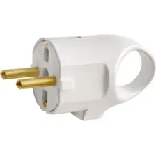 Вилка кабельная Bylectrica В16-336 (белый)