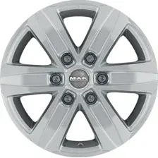 Литой диск MAK Stone 6 18x8" 6x139.7мм DIA 106.1мм ET 15мм Silver