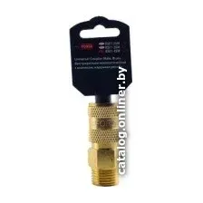 Фитинг RockForce Быстроразъем пневмат с клап наруж резьба 1/2" RF-BSE1-4SM