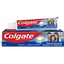 Зубная паста Colgate Mаксимальная защита от кариеса. Свежая мята (50мл)