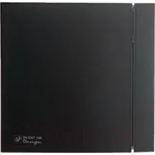 Вентилятор накладной Soler&Palau Silent-100 CZ Matt Black Design 4C / 5210007700