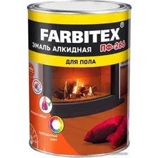 Эмаль Farbitex ПФ-266 5 кг (красно-коричневый)