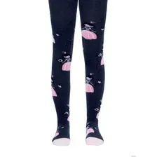 Колготки Conte-kids Sof-Tiki с рисунками 7С-38СП (р. 116-122, темно-синий 523)