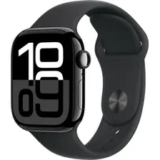APPLE WATCH SERIES 10 42 ММ MWWE3LW/A (АЛЮМИНИЙ, ЧЕРНЫЙ, ЧЕРНЫЙ СИЛИКОНОВЫЙ РЕМЕШОК S/M)