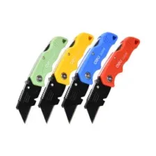 Нож строительный Deli EDL006K-4 (4 шт)