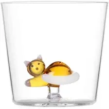 Стакан для воды и напитков Ichendorf Milano Tabby Cat 0935209006 (рыжий кот/белый хвост)