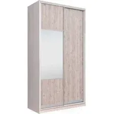 Шкаф-купе Рэйгрупп 158450 YSX Elgon РГ-10.05 (ясень снежный/сосна натуральная/хром)