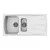 Кухонная мойка Elleci Living 475 Bianco Titano 68
