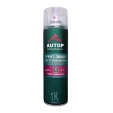 Грунт-эмаль AUTOP PROFESSIONAL для пластика серый 0,65 л.