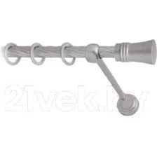 Карниз для штор Lm Decor Гиро 071 1р витой (сатин, 2.4м)