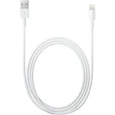Кабель Apple USB 2.0 Type-A - Lightning (1 м, белый)