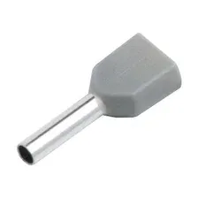 Наконечник-гильза General НШВИ(2) GNGI-E2-2x4-12-50 Серый, 50 штук