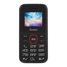 Сотовый телефон Olmio C16 черный