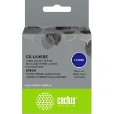 Картридж CACTUS CS-LK4SBE (аналог Epson LK4SBE)