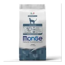 Сухой корм Monge Cat Speciality Line Monoprotein Sterilised для стерилизованных кошек, из форели 1,5кг