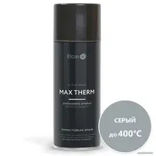 Эмаль Elcon Термостойкая до 400C 0.52 л (аэрозоль, серый)