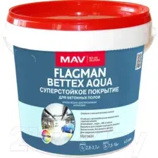 Краска MAV Flagman Bettex Aqua (1л, белый матовый)