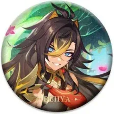 Значок miHoYo GI Artwork Sumeru Dehya GEN949