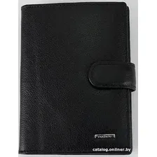 Обложка на документы Poshete 852-317-4K-BLK (черный)