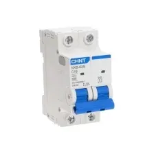 Автоматический выключатель CHINT NXB-63S 2P 16А 4,5kA тип C